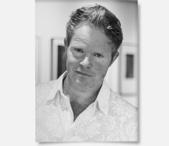 Black and white photo of author Steve Stevenson-Olds